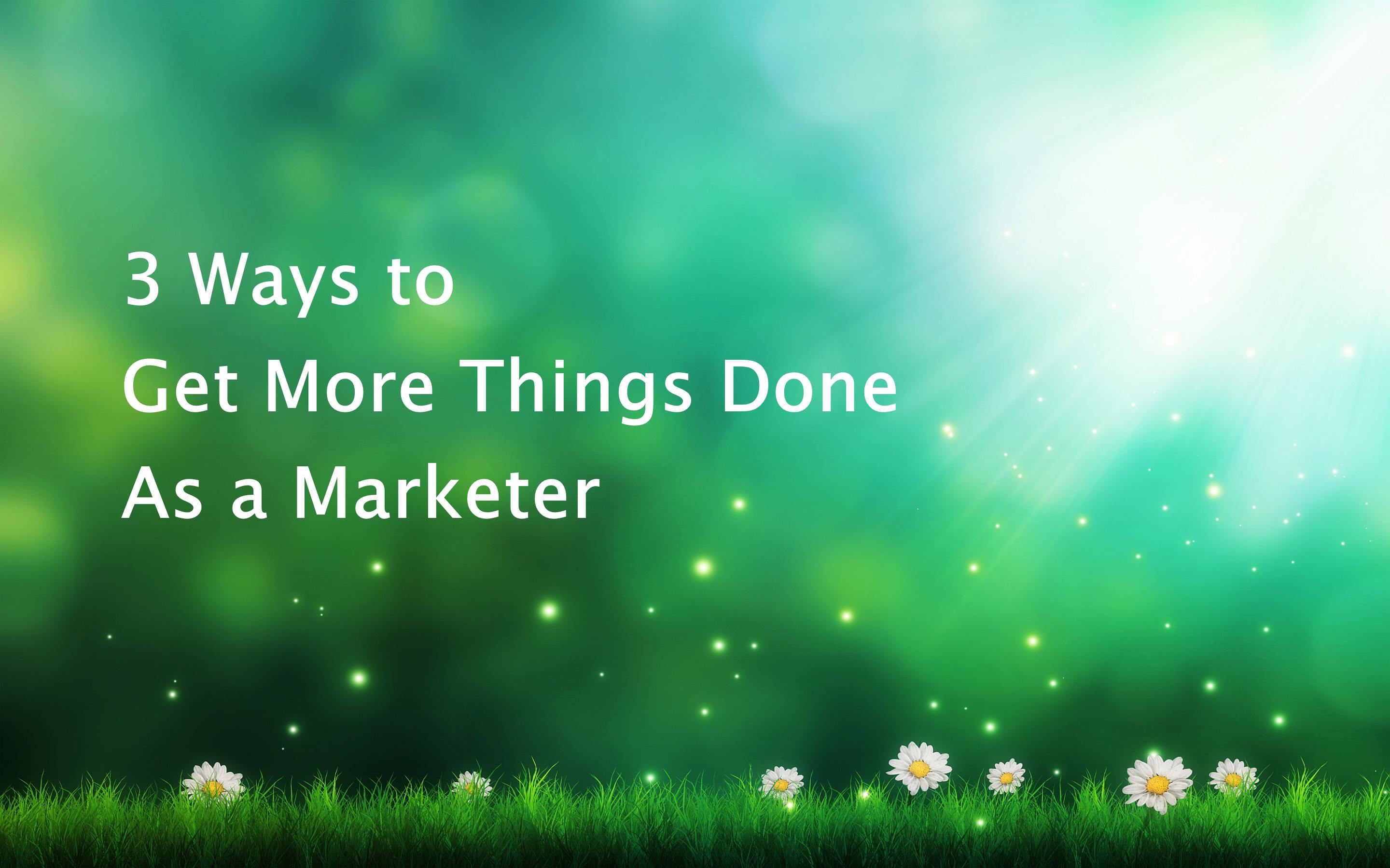 Get Things Done Marketing Image